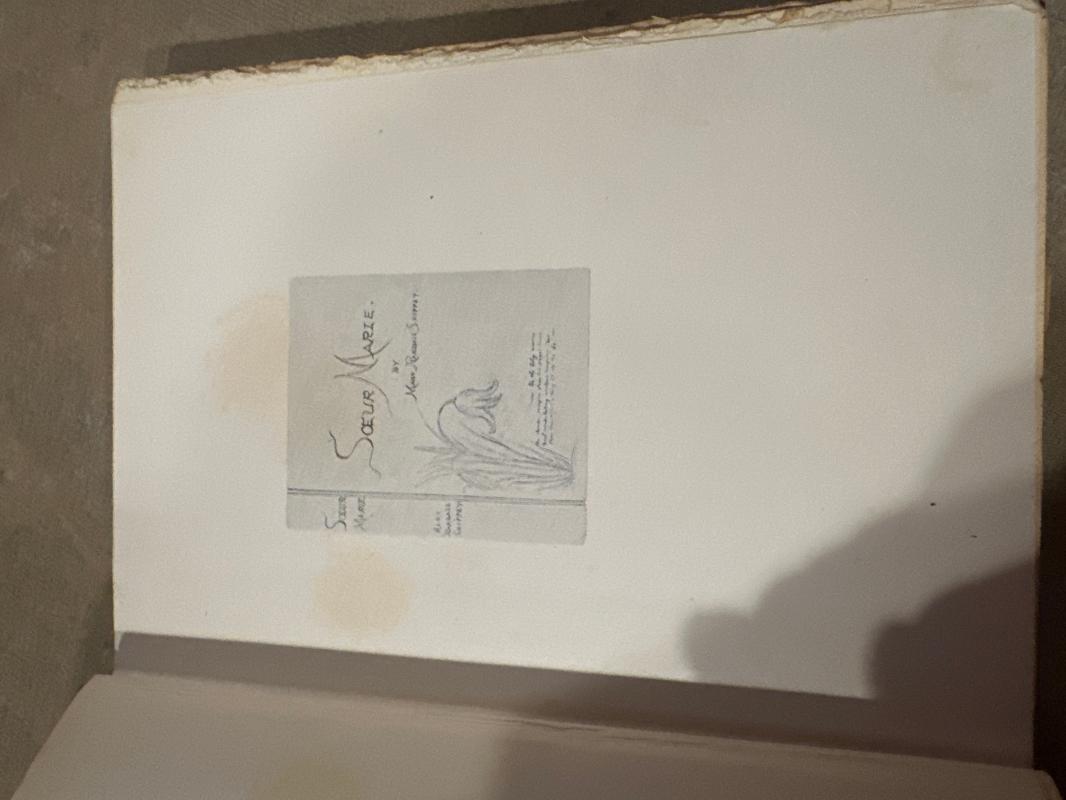 Soeur Marie By Mary Randall Shippey