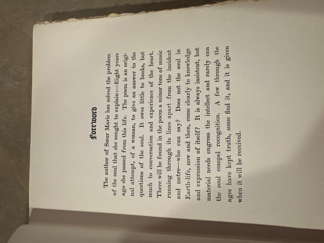 Soeur Marie By Mary Randall Shippey