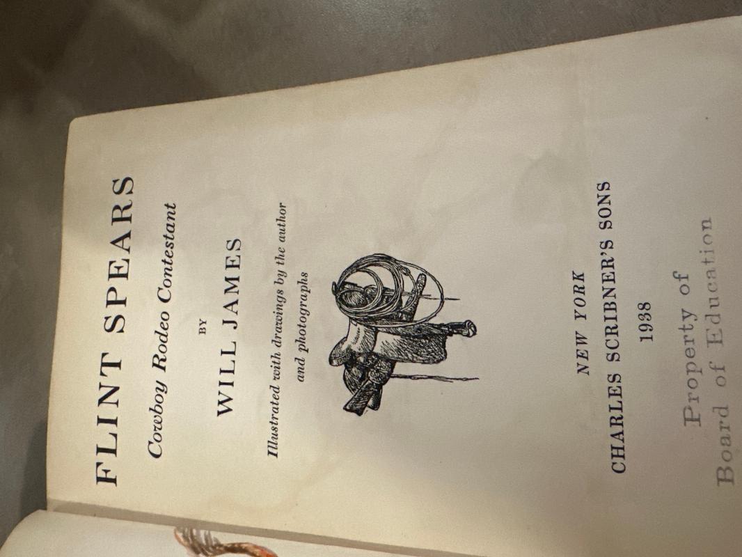 Flint Spears By Will James