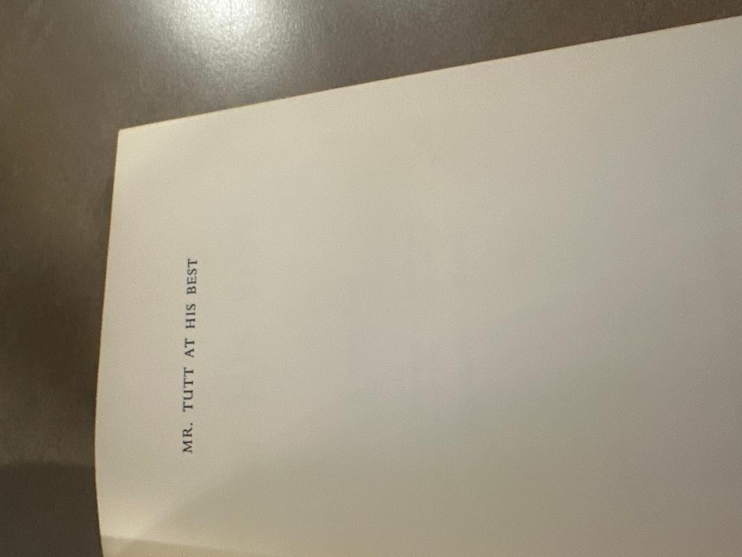 Mr.Tutt At His Best by Arthur Train