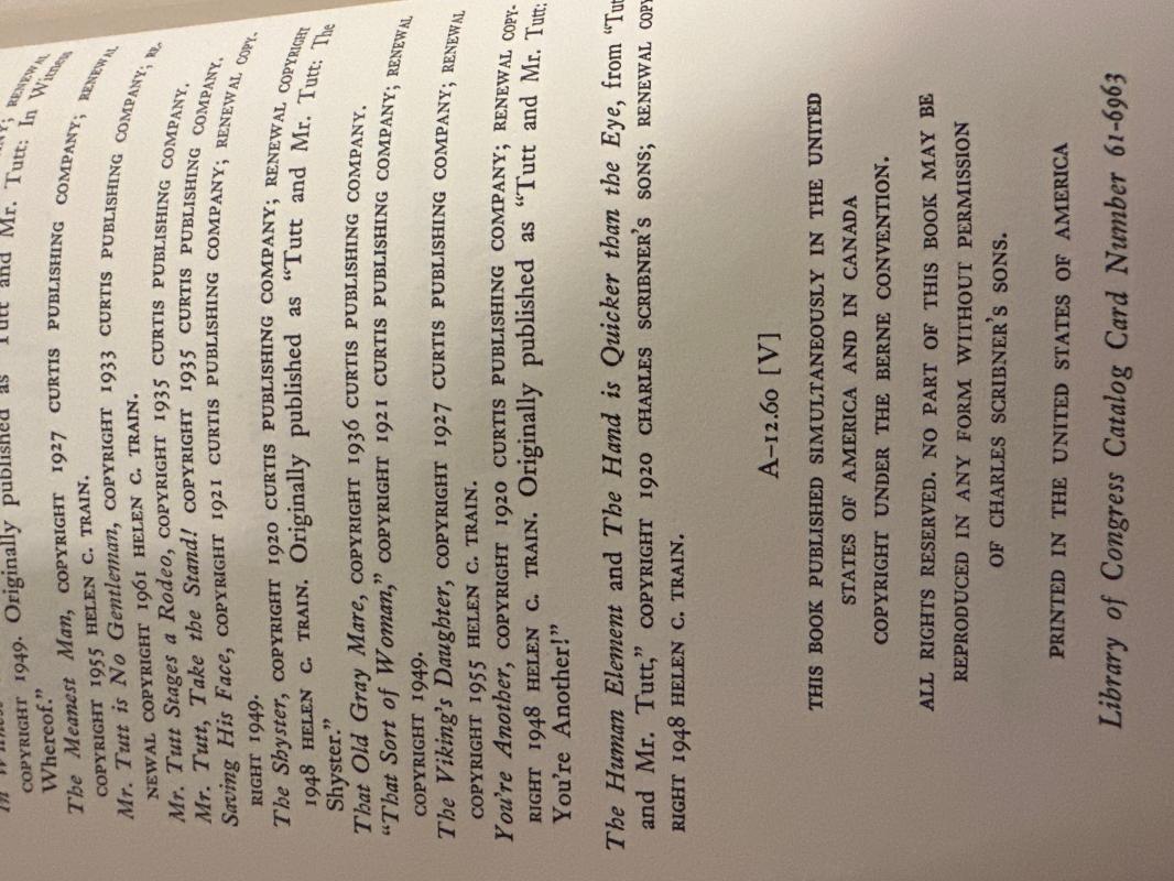 Mr.Tutt At His Best by Arthur Train