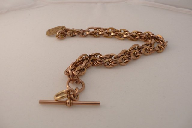 Victorian 9ct. Gold Double Prince Albert Chain