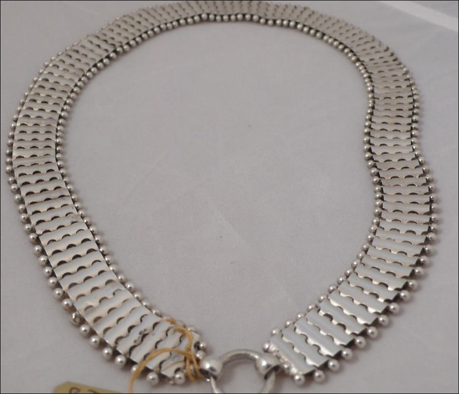 Victorian Sterling Silver  Collar