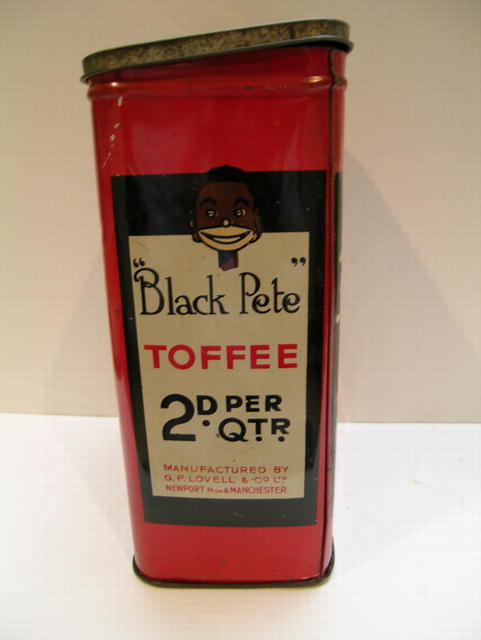 English Black Pete Toffee Tin