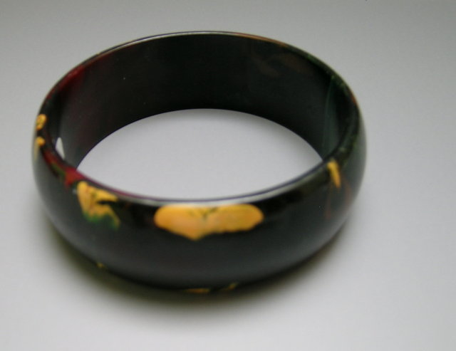 Bakelite Brown Vintage End of the Day Bangle