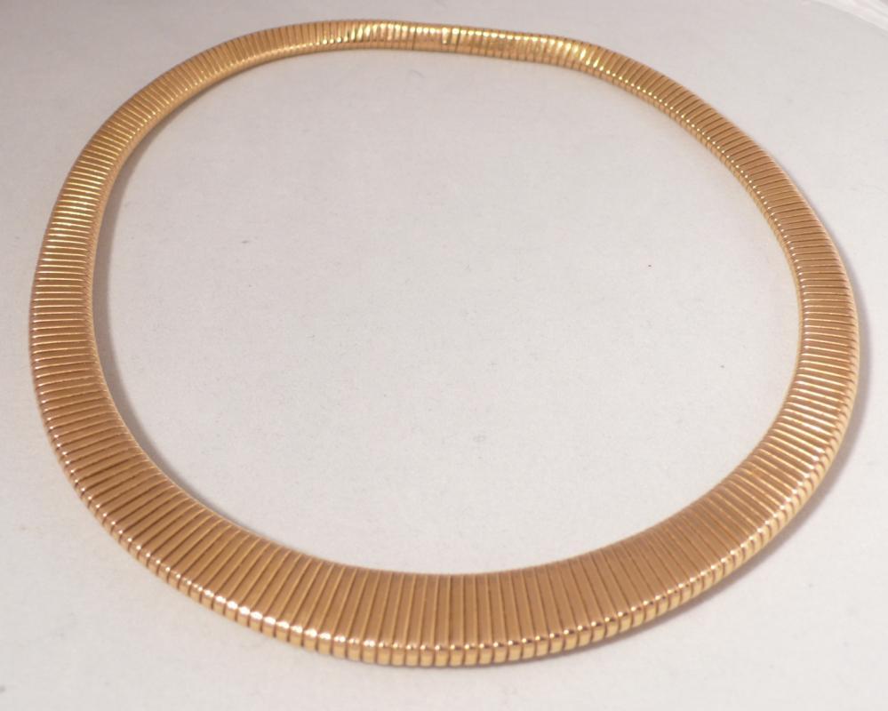 18 KT. Gold Turbo Gas Gold Necklace