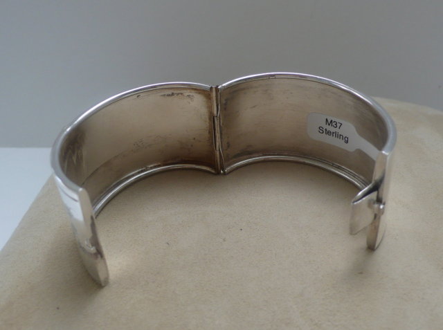 Victorian Sterling Silver Bangle