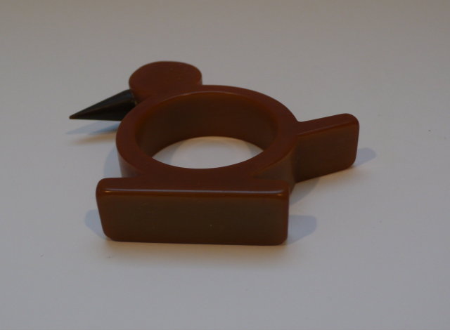 Bakelite Bird Vintage Napkin Ring