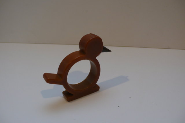 Bakelite Bird Vintage Napkin Ring