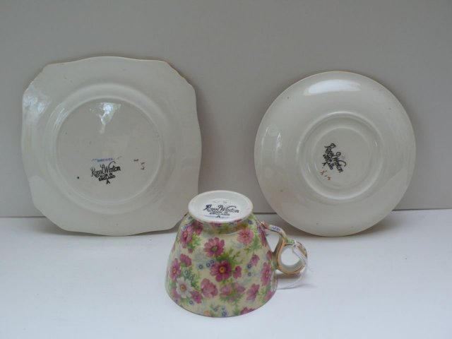 Royal Winton Chintz Shrewsbury Trio