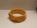 Bakelite Vintage Corn Colored Bangle