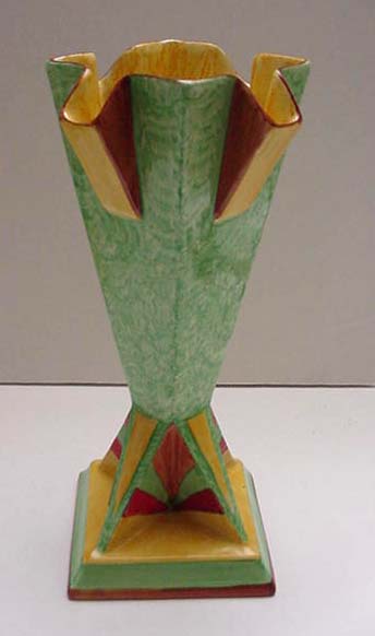 English Vintage Art Deco Vase