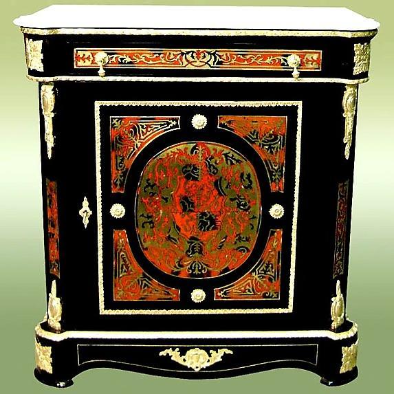 Fabulous French antique Boulle style cabinet