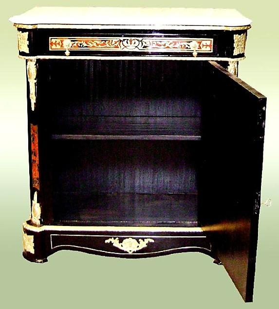 Fabulous French antique Boulle style cabinet