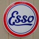 OUR LARGEST ESSO GAS & OIL SERVICE METAL SIGN // MADE IN USA