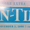 Obama Election Printing Plate