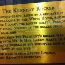 Fabric of JFK's rocking chair