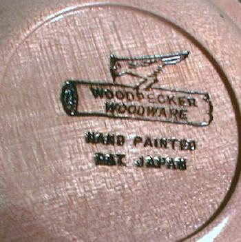 Woodpecker Woodware Peanut Wood Nut Bowls Set of 4 NOS