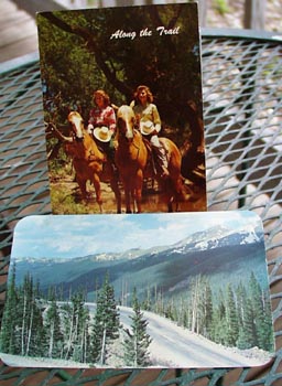 Along the Trail 2 Postcards Colorado