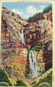 Bridal Veil Falls Prove Canyon Utah  PC