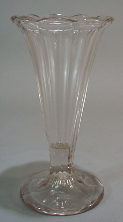 Old Glass Vase or shelf holder.