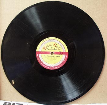 Record Guild 78 rpm The nite before Xmas