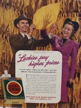 Lucky Strike Ray Oglesby Ad 1941