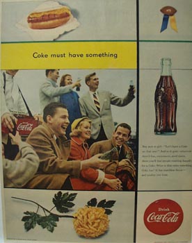 Coca-Cola Must Have Something Ad 1953