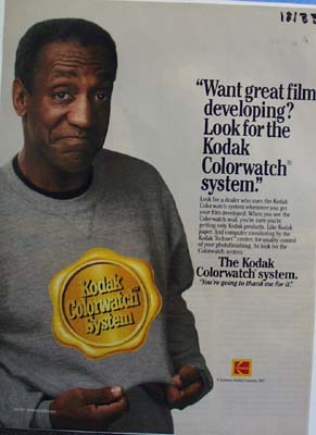 Kodak Bill Cosby your gonna thank me Ad 1987.