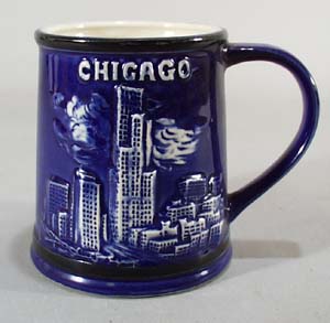 Souvineer Mug of Chicago IL,