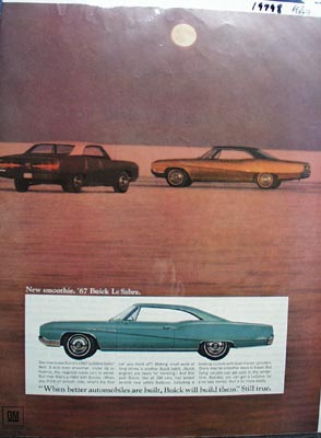 Buick Le Sabre New Smoothie Ad 1967