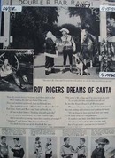 Roy Rogers Dreams of Santa Ad 1954