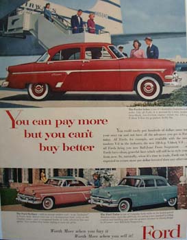 Ford Can t Buy Better Ad 1954