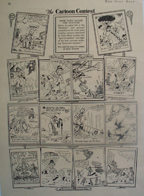 Cartoon Contest How They Saved The Aviator 1934