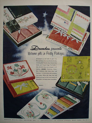 Dundee Welcome Gift In Pretty Packages Ad 1951