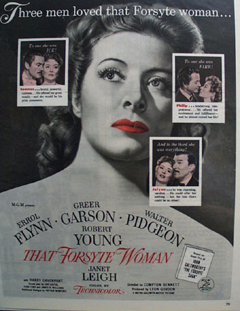 That Forsythe Woman Movie Preview Ad 1949