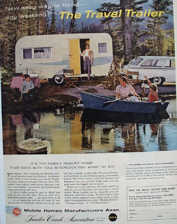 Mobil Homes Manufacturers Assn. Ad March 14, 1960