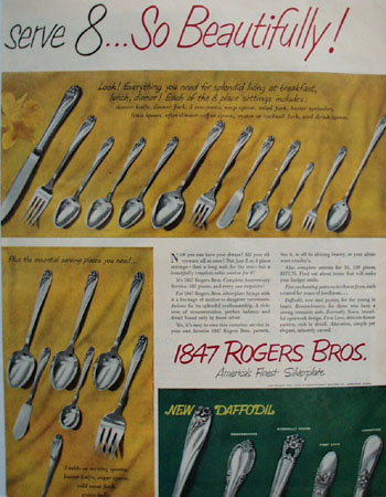 1847 Rogers Bros. Silverplate 1951 Ad