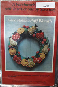 Della Robbia Puff Wreath by Patchwork Pattern 1980