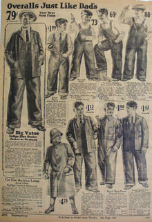ゆ*う様 50s~ Montgomery word overall 4646781_detail.jpg