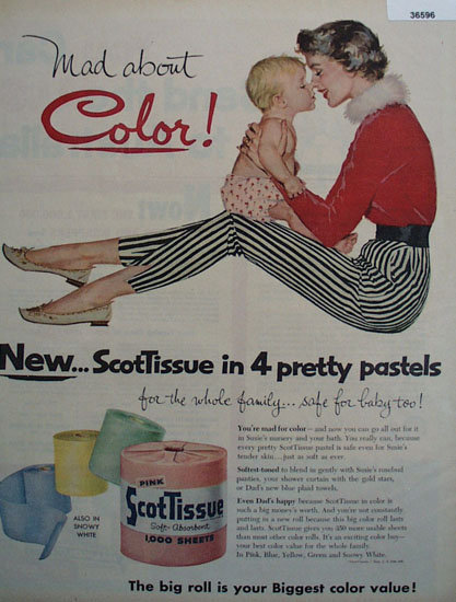 Scot Tissue 1956 Ad