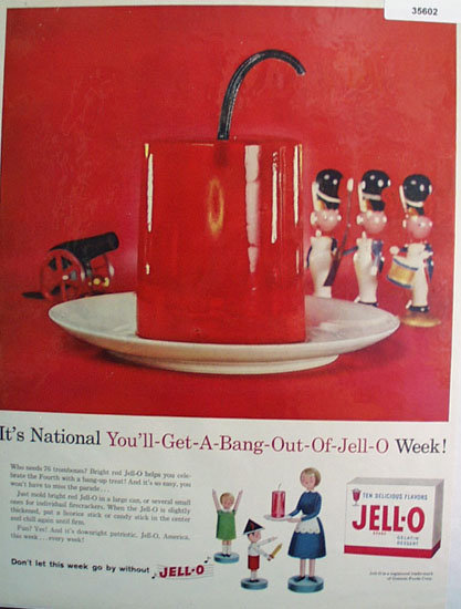 General Foods Jell-O America 1959 Ad