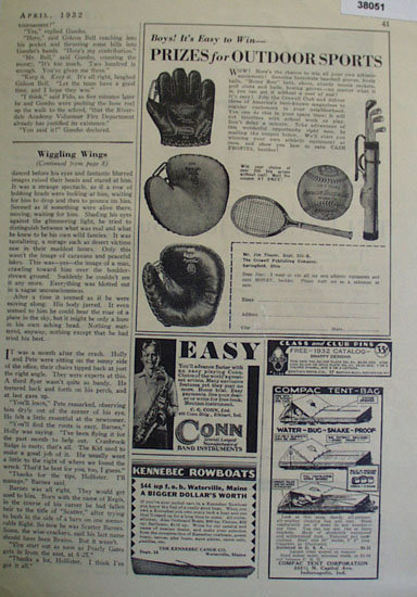 Shop By Mail 1932 Ad