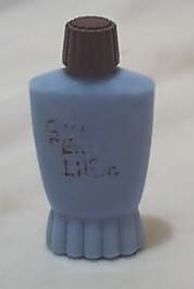 Blue Delphite lilac perfume bottle H P