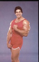 Lou Ferrigino postcard signed Best Wishes