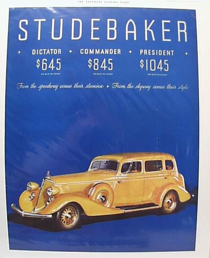 COLOR Studebaker Ad