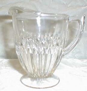 Jeannette Anniversary Creamer in Crystal