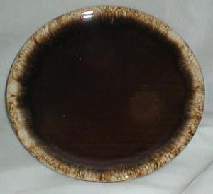 Hull Brown Drip Bread & Butter Plate