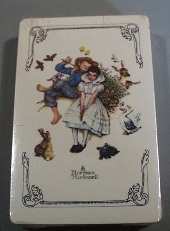 Norman Rockwell deck of cards by Trump USA