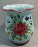 Italian handpainted floral creamer